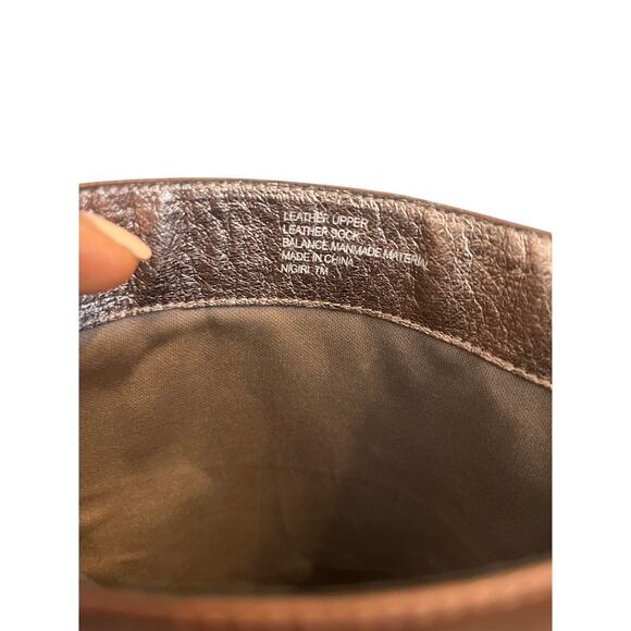 🎉Sean Ling brown leather boots! - Picture 5 of 9